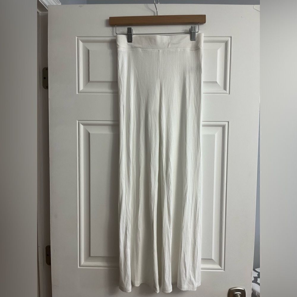 Jonathan Simkhai ribbed white pants New Size XS